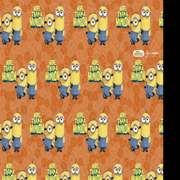 PAPEL COUCHE MINNIONS GRANMARK 50X70 CM. PZA